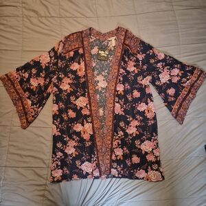 NWT Matilda Jane "Just Imagine" Olivia Floral Kimono, M/L